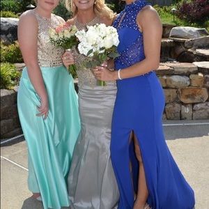 BLUE PROM DRESS